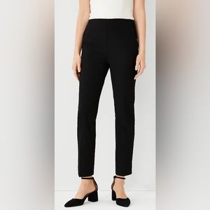 Ann Taylor Petite Side Zip Ankle Pant in Bi-Stretch